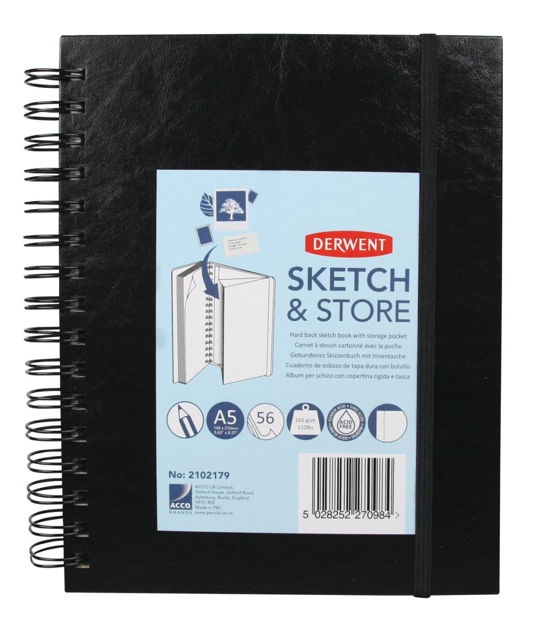 CAIET SPIRA PENTRU SCHITE SI DESEN A5 56 FILE 165G CU MAPA PROFESSIONAL DERWENT CAIET SPIRA PENTRU SCHITE SI DESEN A5 56 FILE 165G CU MAPA PROFESSIONAL DERWENT